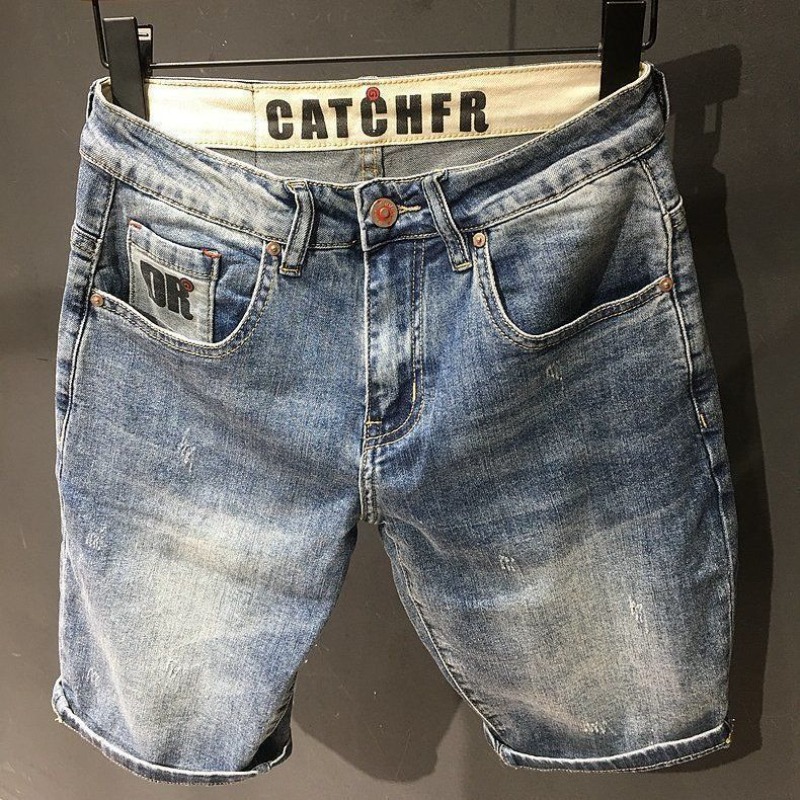 Jeans Pants Fashion Men - Short Jeans Pants for Men Oversize