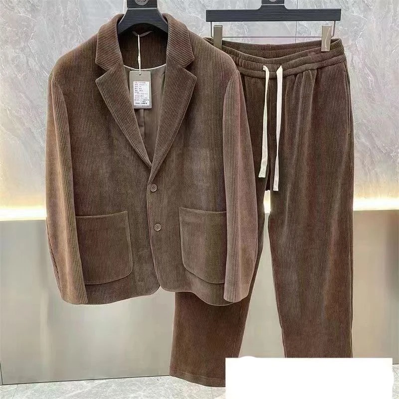 Mens Fashion Blazer - Fashion Suit Men's Spring Autumn Long