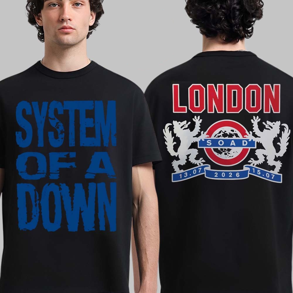 System of A Down SOAD London U - Men'S Fashion Uk 2026 ulasan dan harga