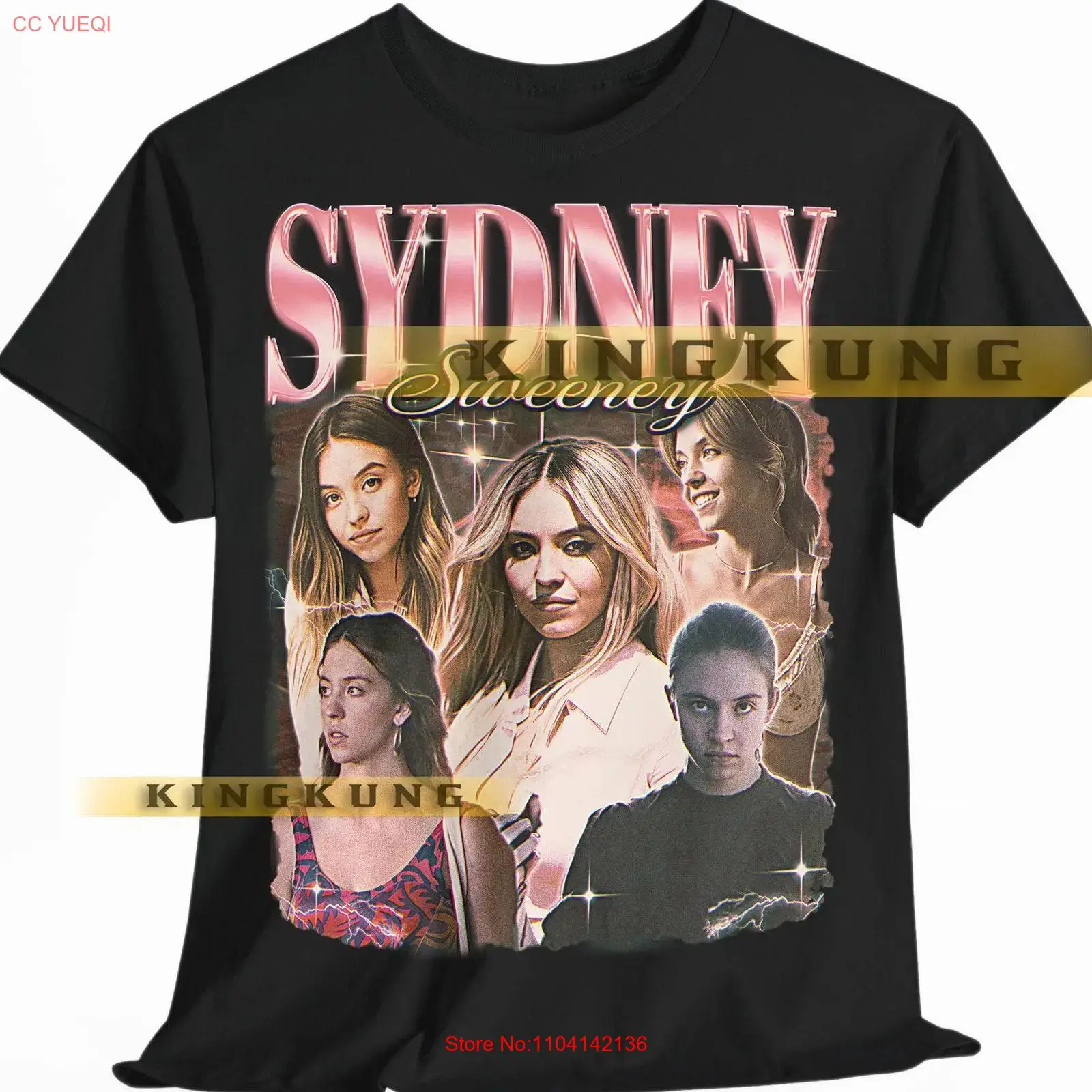 SYDNEY SWEENEY T Shirt Vintage - Men'S Fashion Sydney ulasan dan harga