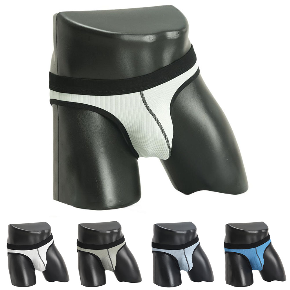 Solid Color Underpants Dark Bl - Men'S Fashion Underwear Brands ulasan dan harga