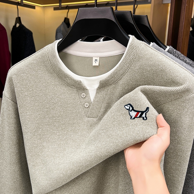 Fashion Trend Solid Color Men' - Men'S Fashion T Shirts ulasan dan harga