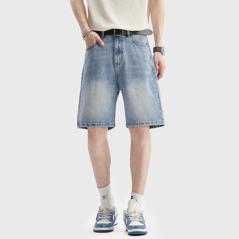 Summer Thin Black Denim Shorts - Jeans Pants Fashion Men ulasan dan harga