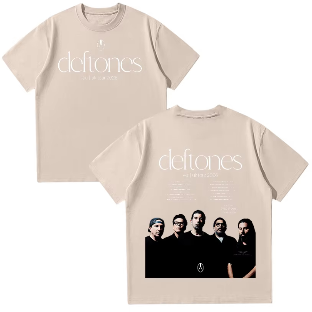 Deftones EU UK Tour 2026 T-shi - Men'S Fashion Uk 2026 ulasan dan harga