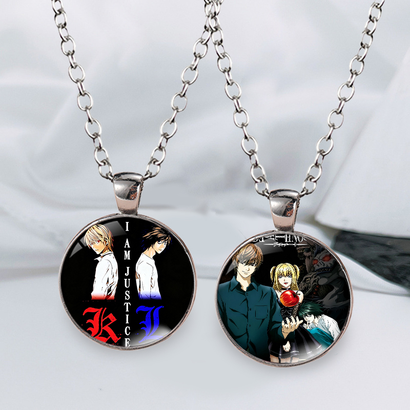 Death Note Time Gem Necklace f - Men'S Fashion Necklaces ulasan dan harga