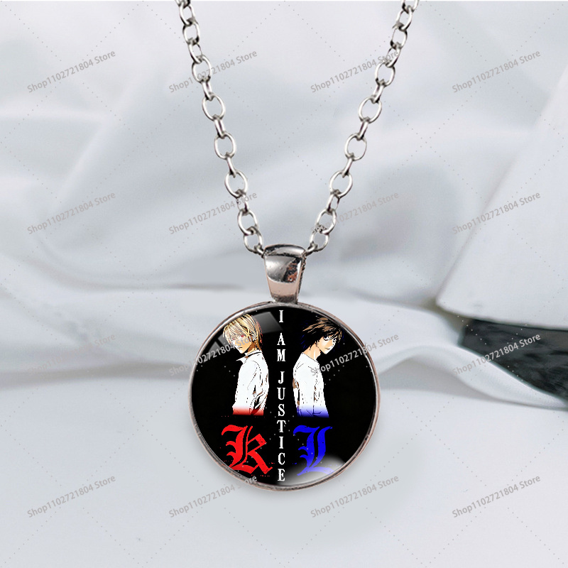 Death Note Time Gem Necklace f - Men'S Fashion Necklaces ulasan dan harga