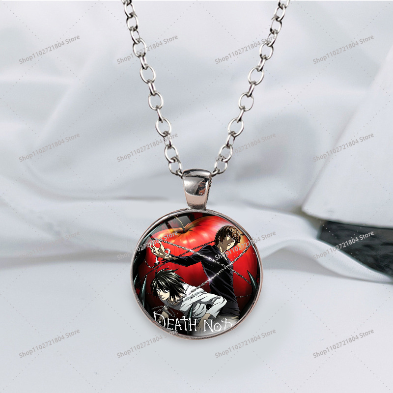 Death Note Time Gem Necklace f - Men'S Fashion Necklaces ulasan dan harga