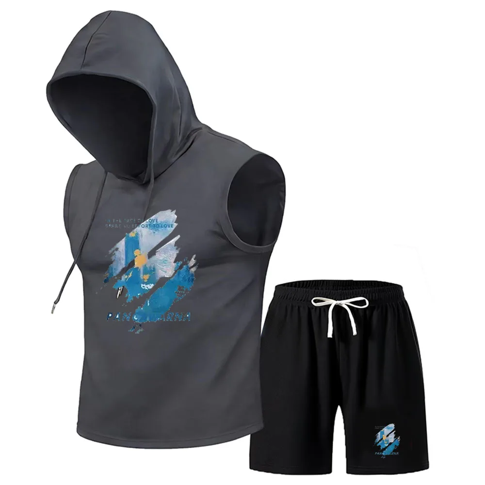 2026 Men's hooded top+shorts s - Men'S Fashion For Summer 2026 ulasan dan harga