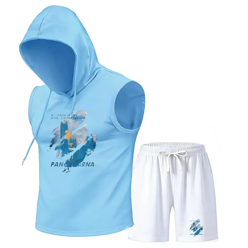 2026 Men's hooded top+shorts s - Men'S Fashion For Summer 2026 ulasan dan harga