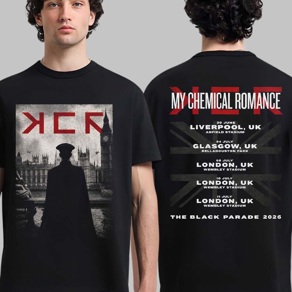 My Chemical Romance The Black  - Men'S Fashion Uk 2026 ulasan dan harga