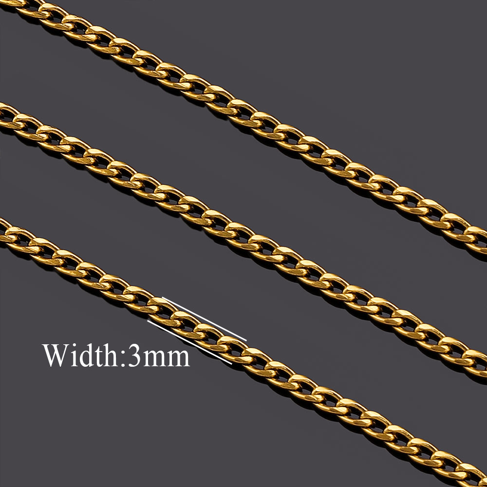 2meter Stainless Steel Lips NK - Men'S Fashion Necklaces ulasan dan harga