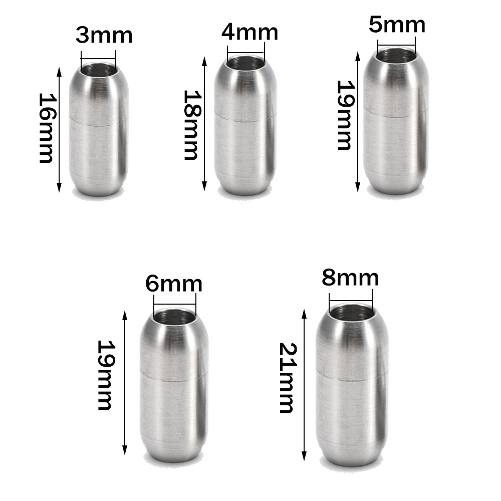 2pcs Stainless Steel Magnetic  - Men'S Fashion Necklaces ulasan dan harga