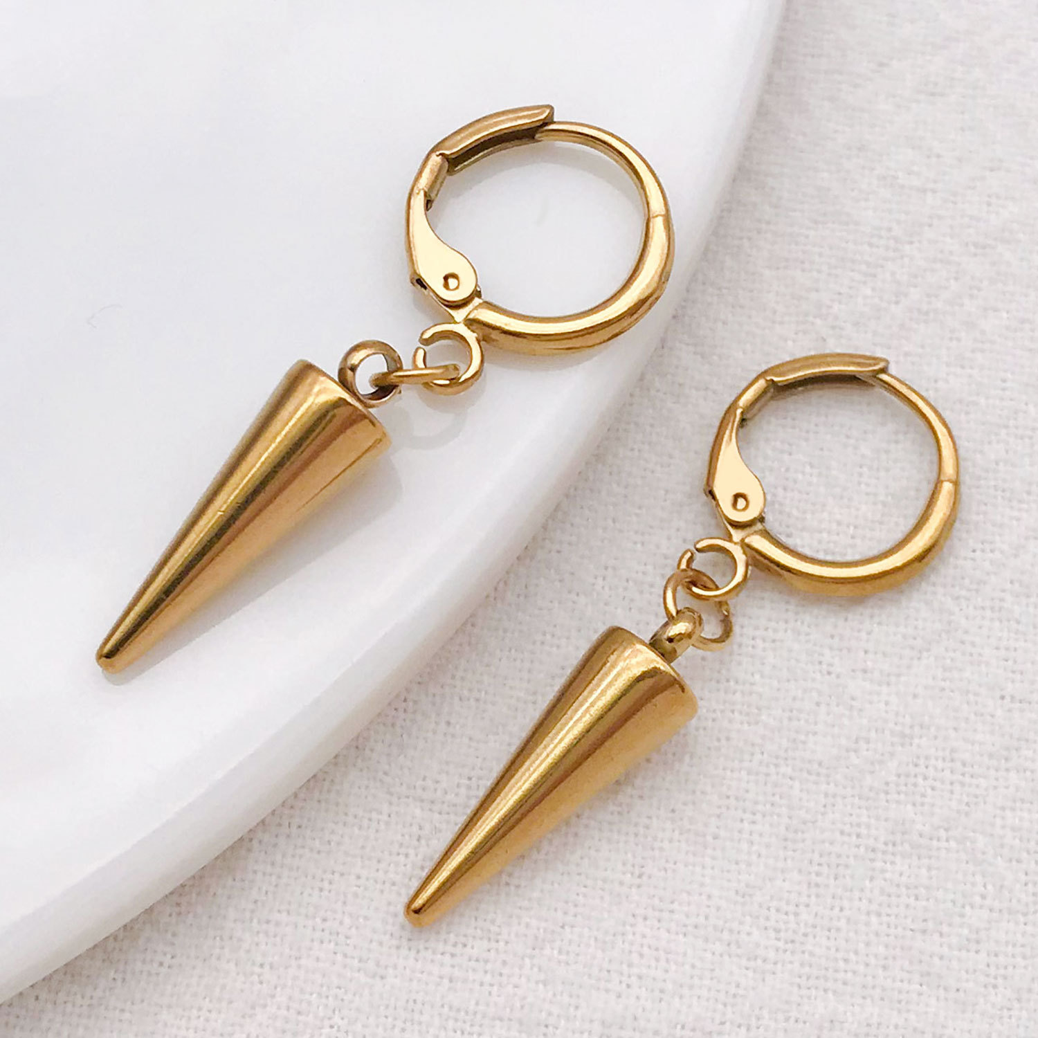 8PCS Stainless Steel Cone Char - Men'S Fashion Necklaces ulasan dan harga