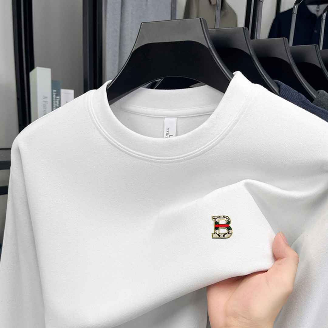 Soft cotton high-end brand men - Men'S Fashion T Shirts ulasan dan harga