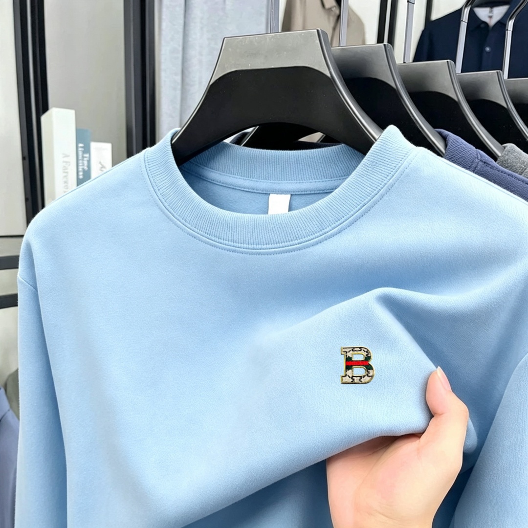 Soft cotton high-end brand men - Men'S Fashion T Shirts ulasan dan harga