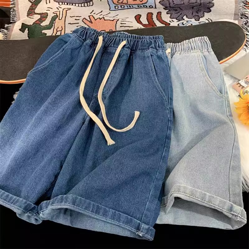 2026 New Korean Style Vintage  - Jeans Pants Fashion Men ulasan dan harga