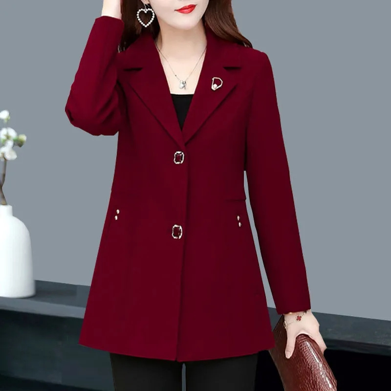 Autumn Coat Short 40 Year Old  - Mens Fashion Blazer ulasan dan harga