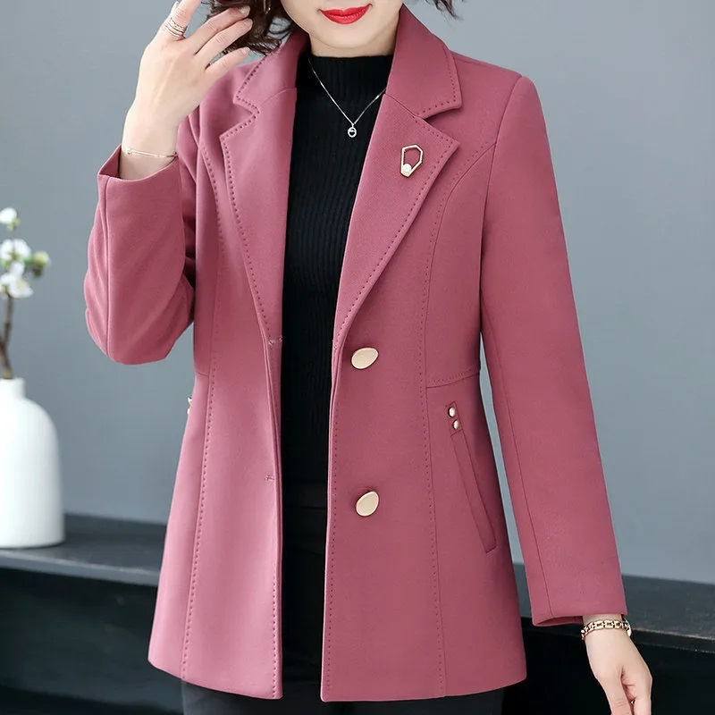 Autumn Coat Short 40 Year Old  - Mens Fashion Blazer ulasan dan harga