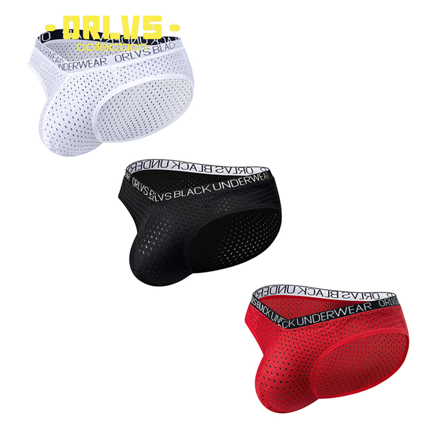 ORLVS Brand Fashion Men Briefs - Men'S Fashion Underwear Brands ulasan dan harga