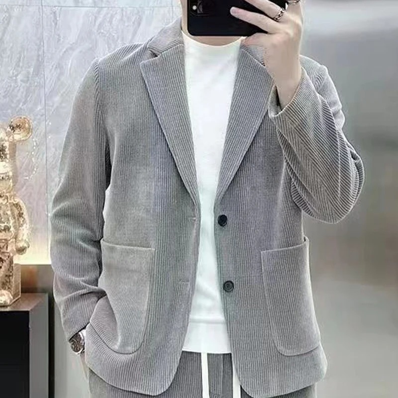 Fashion Suit Men's Spring Autu - Mens Fashion Blazer ulasan dan harga