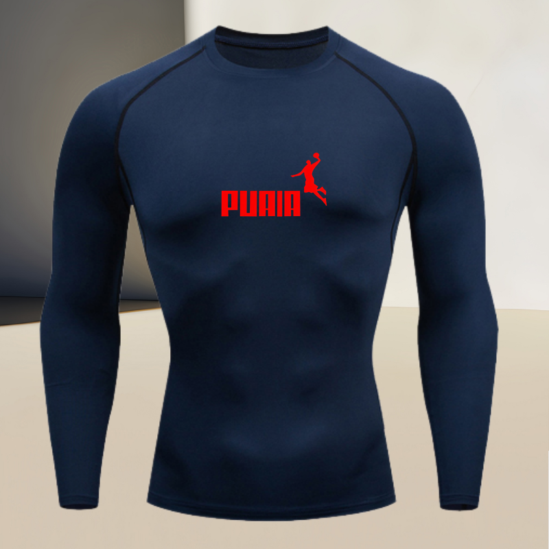 Men's long sleeved round neck  - Men'S Fashion T Shirts ulasan dan harga