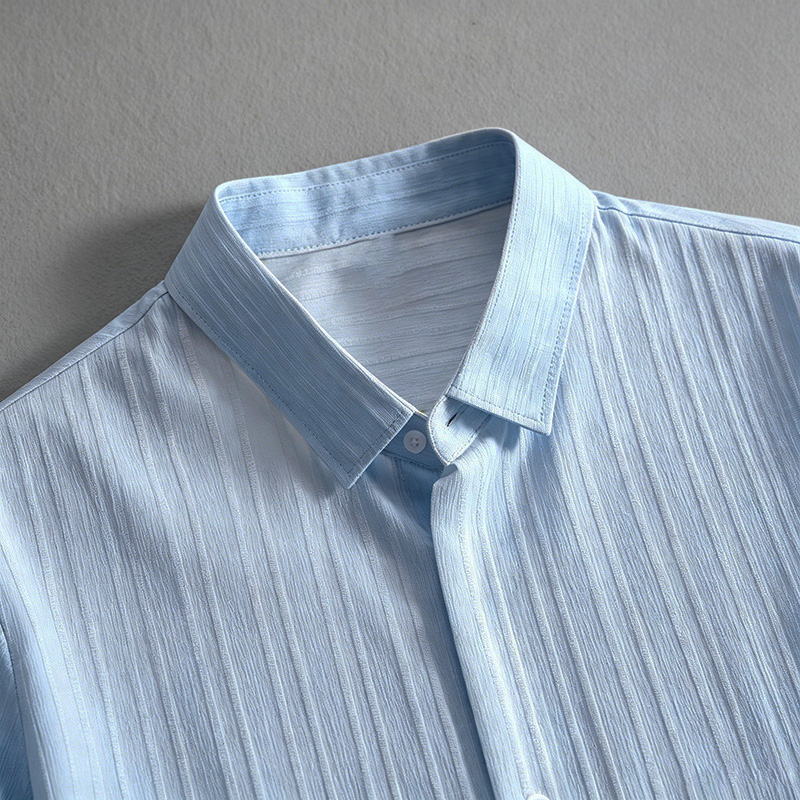 2026 New Men Vertical Wrinkle  - Men'S Fashion For Summer 2026 ulasan dan harga