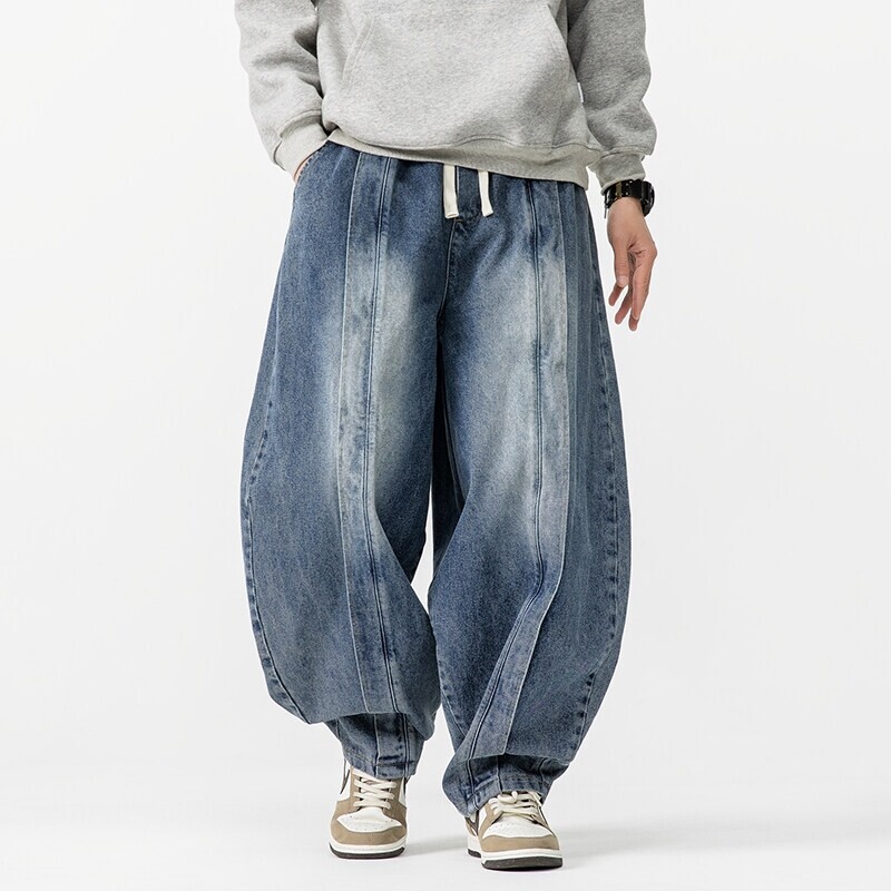 2025 New Vintage Harem Pants M - Jeans Pants Fashion Men ulasan dan harga