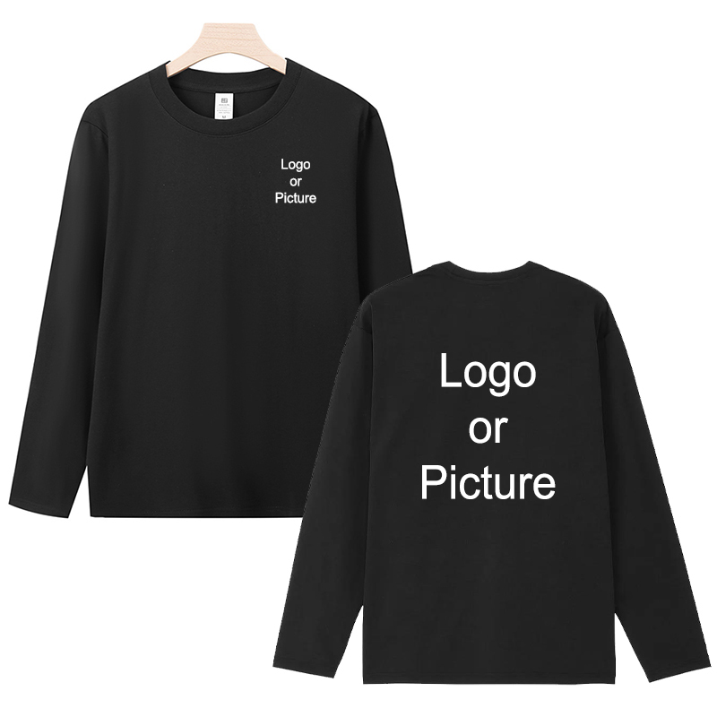 Customized Cotton Long Sleeve  - Men'S Fashion T Shirts ulasan dan harga