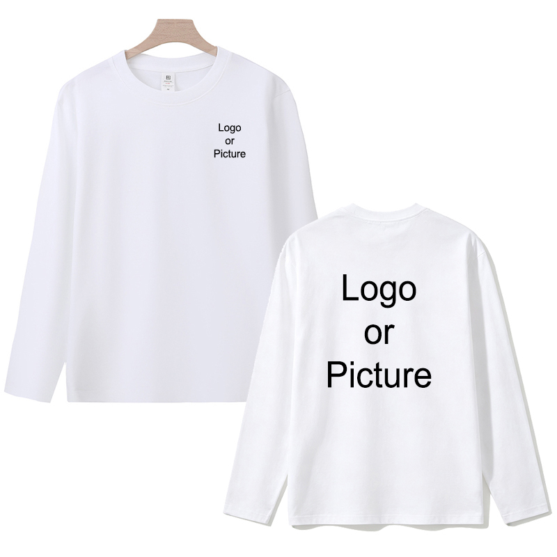 Customized Cotton Long Sleeve  - Men'S Fashion T Shirts ulasan dan harga