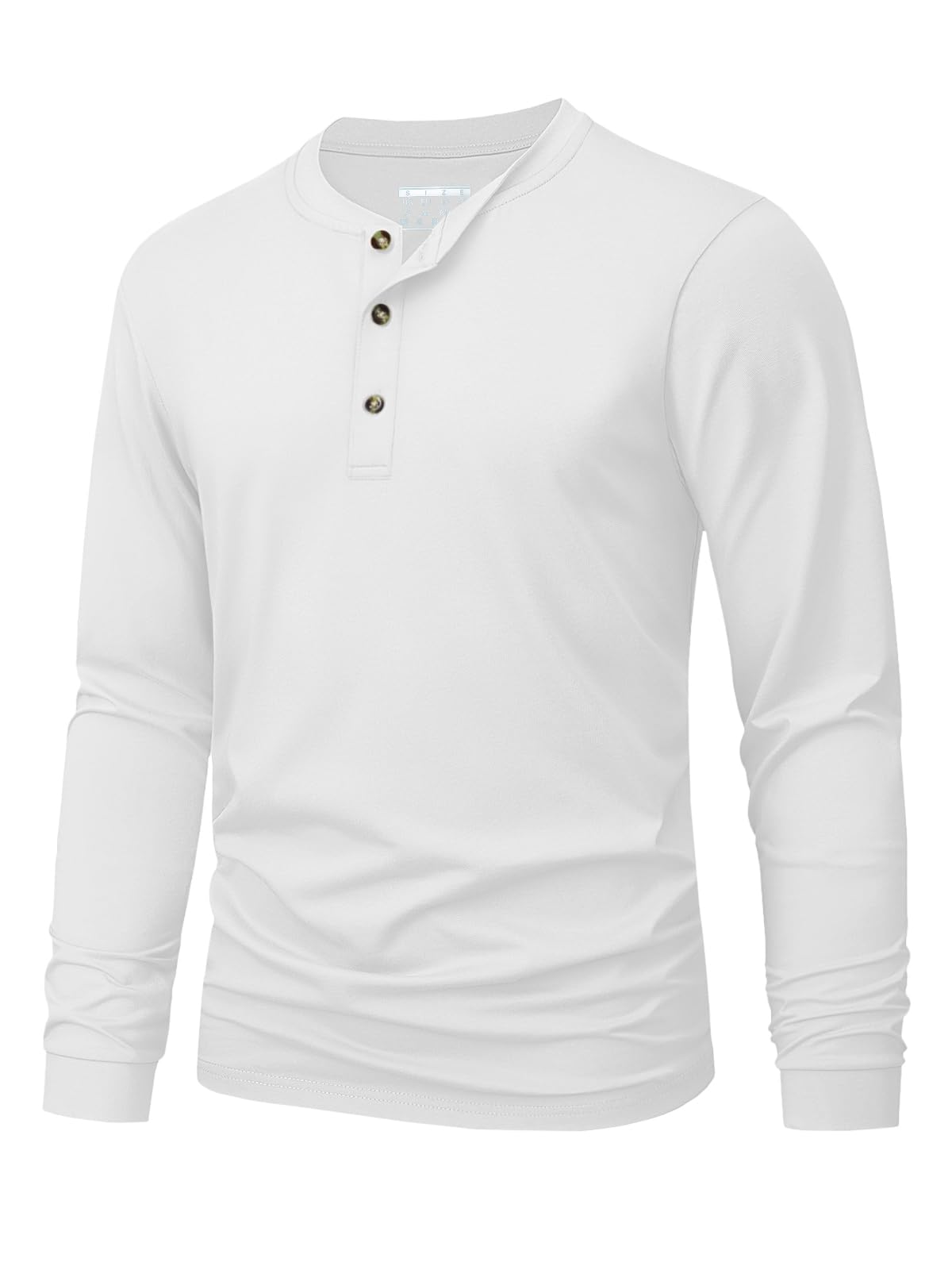 Men's Henley T-Shirt Simple So - Men'S Fashion T Shirts ulasan dan harga