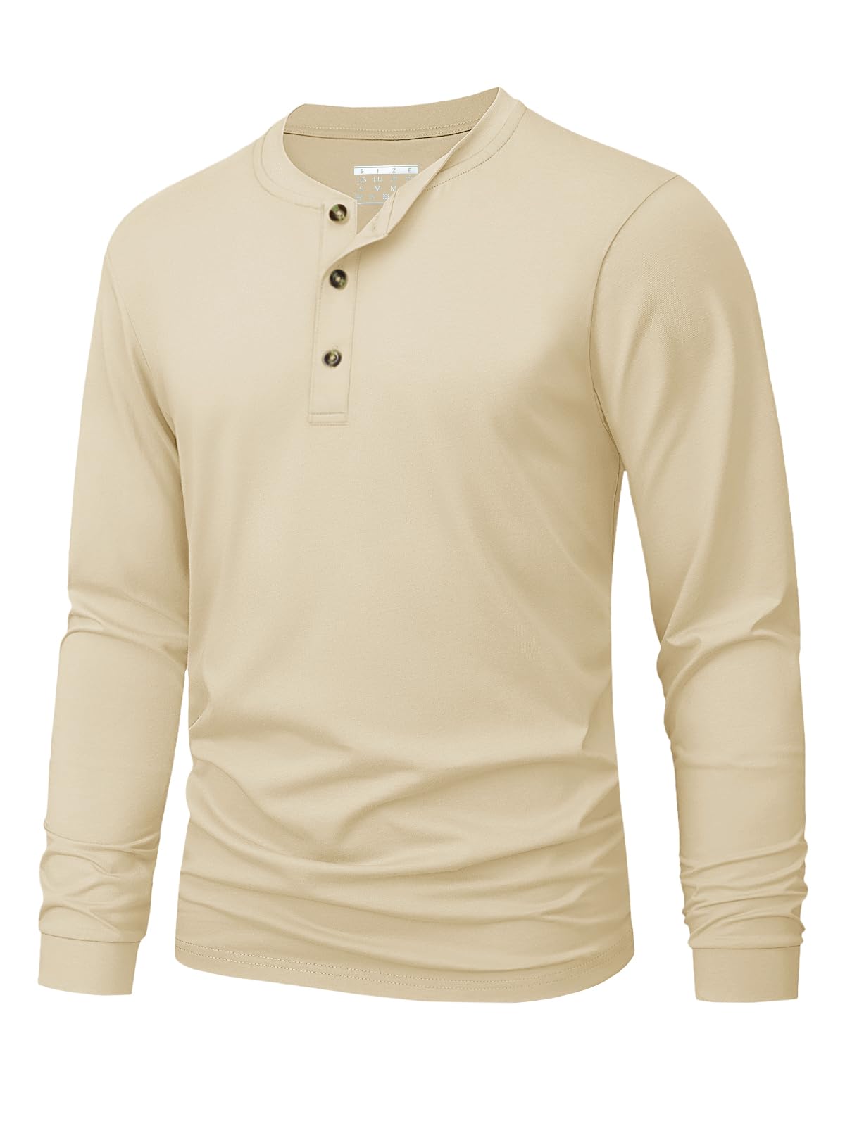 Men's Henley T-Shirt Simple So - Men'S Fashion T Shirts ulasan dan harga