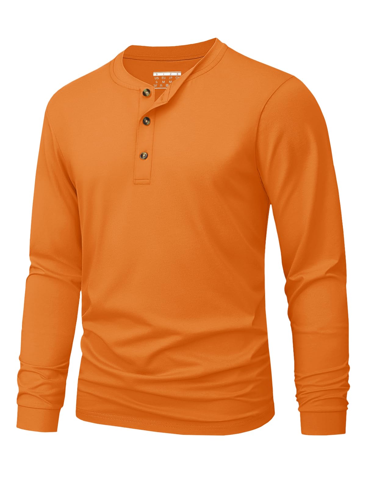 Men's Henley T-Shirt Simple So - Men'S Fashion T Shirts ulasan dan harga