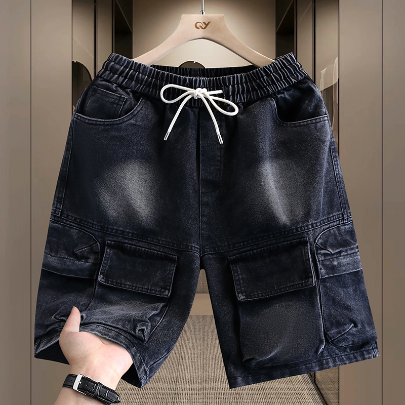 Men's Cargo Shorts New Summer  - Jeans Pants Fashion Men ulasan dan harga
