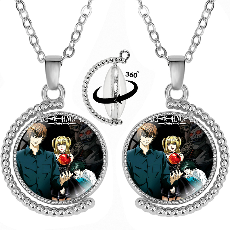 Death Note Fashion Rotatable N - Men'S Fashion Necklaces ulasan dan harga