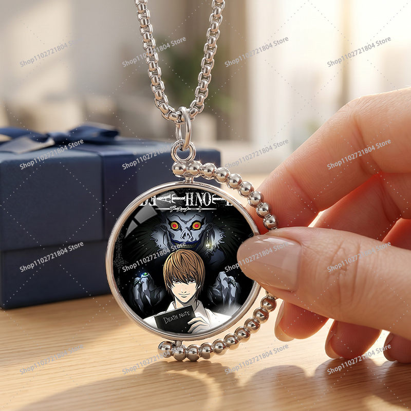 Death Note Fashion Rotatable N - Men'S Fashion Necklaces ulasan dan harga