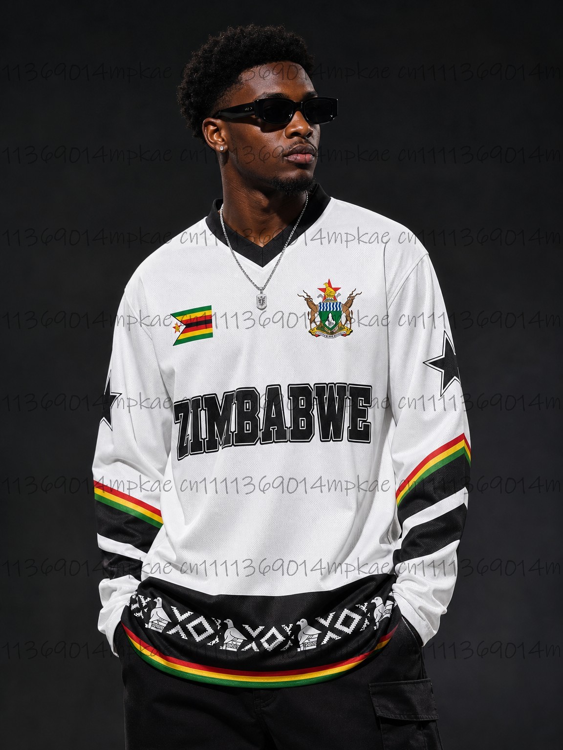 Autumn Zimbabwe Ethnic Street  - Men'S Fashion T Shirts ulasan dan harga