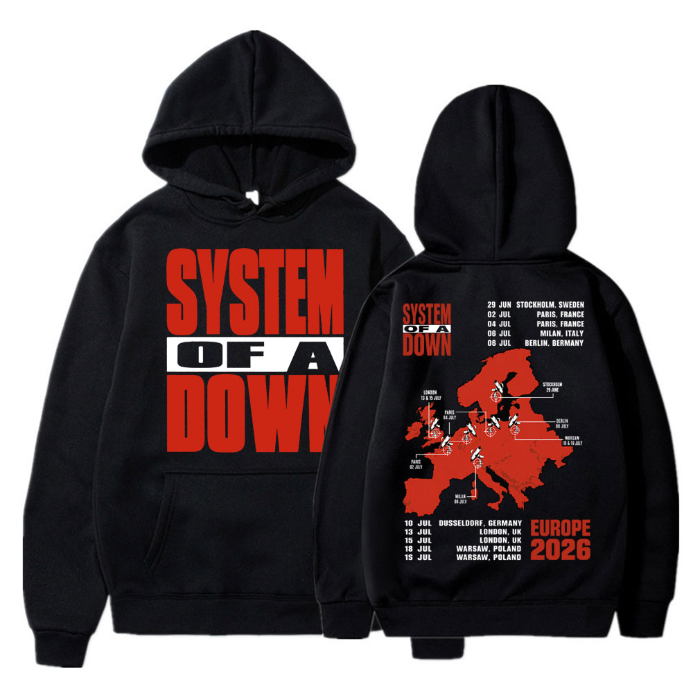 System of A Down EU and UK Tou - Men'S Fashion Uk 2026 ulasan dan harga