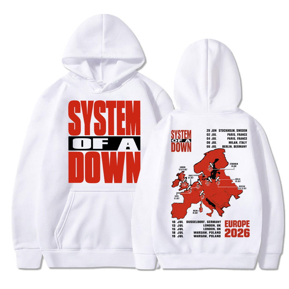 System of A Down EU and UK Tou - Men'S Fashion Uk 2026 ulasan dan harga
